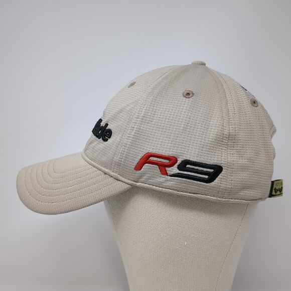 TaylorMade Burner Slideback Hat Beige One Size Embroidered Adjustable - Picture 3 of 9